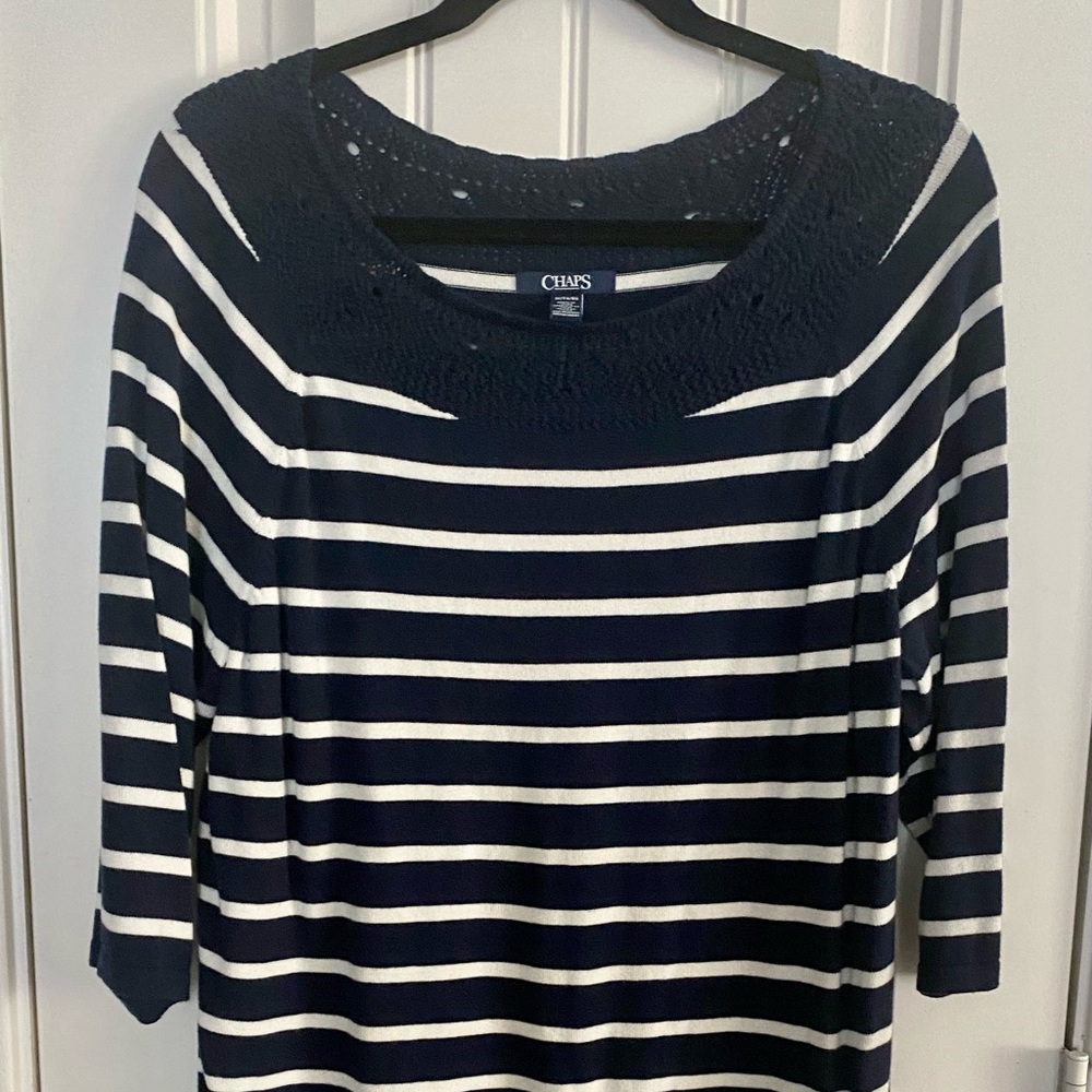 Perfect staple top for your wardrobe. Chaps size 1X